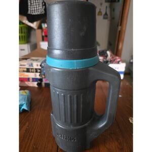 Thermos Hercules Rugged Steel Outdoor 1.1 Quart Flask Floating Vacuum Insulated